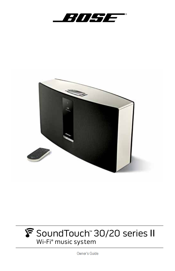 soundTouch20_30_操作说明书手册