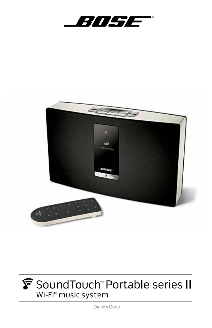 soundtouch_portII_操作说明书手册