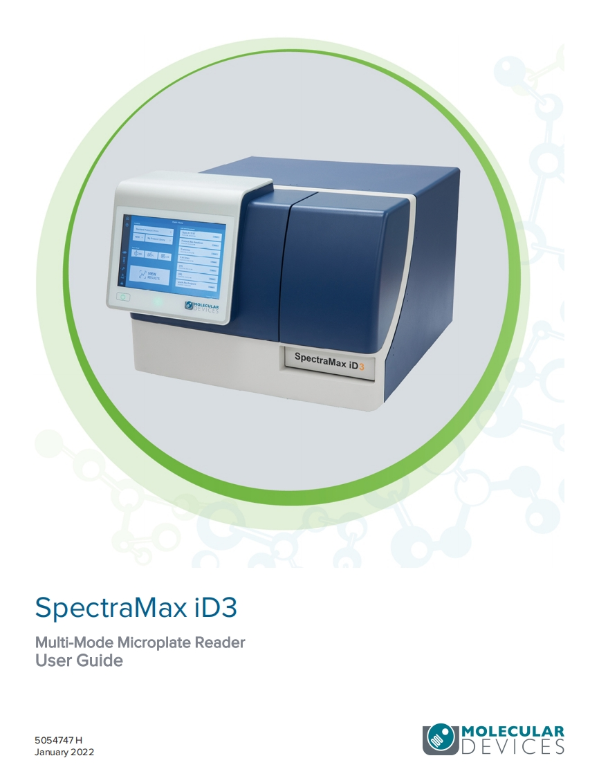 spectramax-id3-用户操作说明书手册