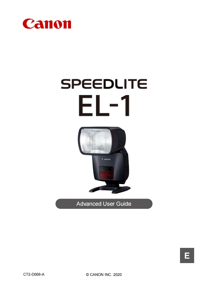speedliteel1_操作说明书手册
