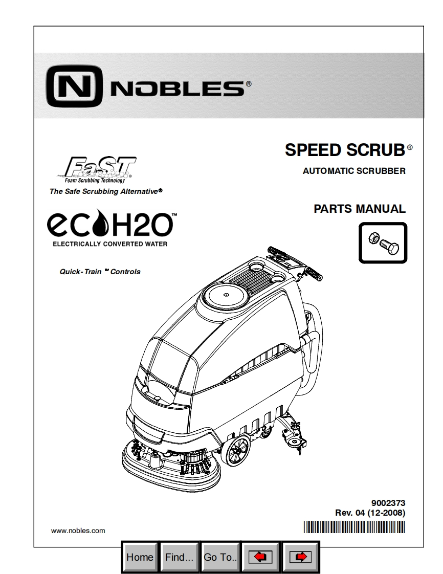 speedscrub28-parts维修零部件手册