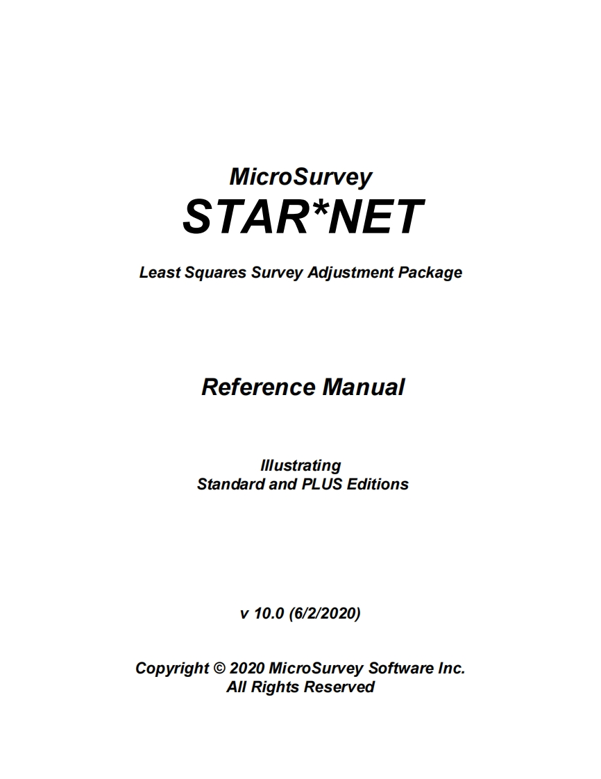 starnet-v10-操作说明书手册