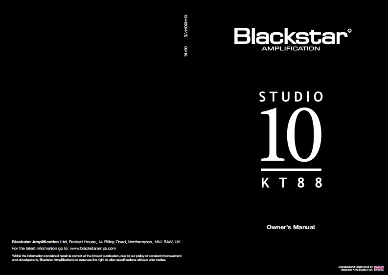 studio-10-kt88-使用说明书手册