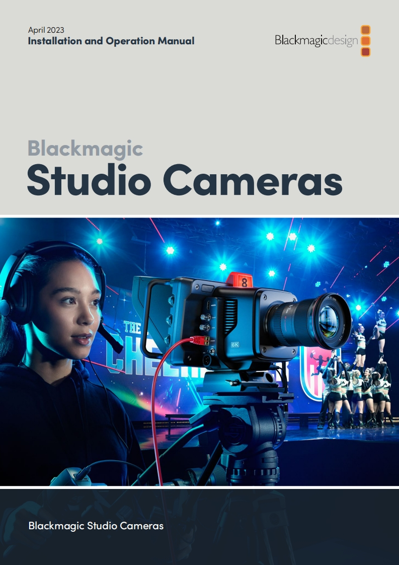 studiocameras_操作说明书手册