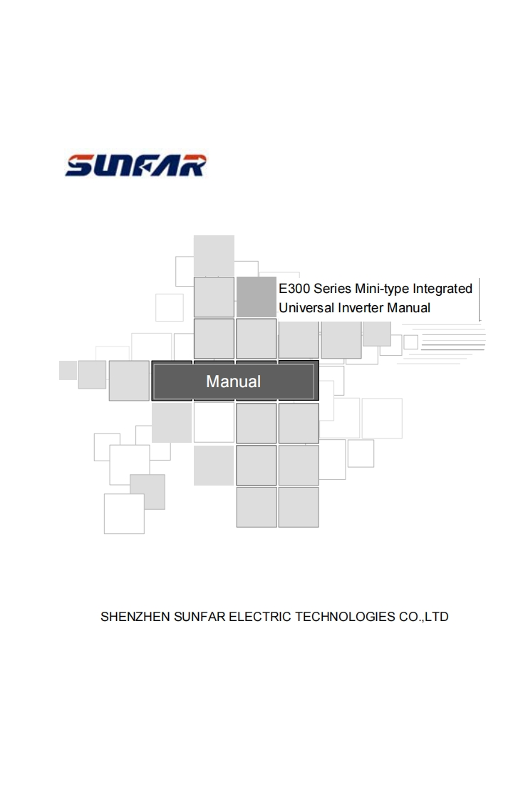 sunfar-e300--series-操作说明书手册