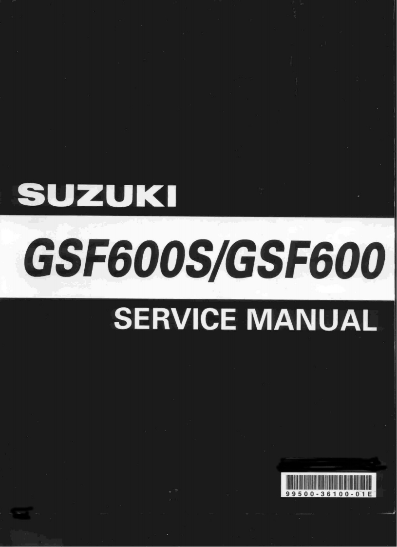 suzuki_gsf600bandit_维修维护手册_2000