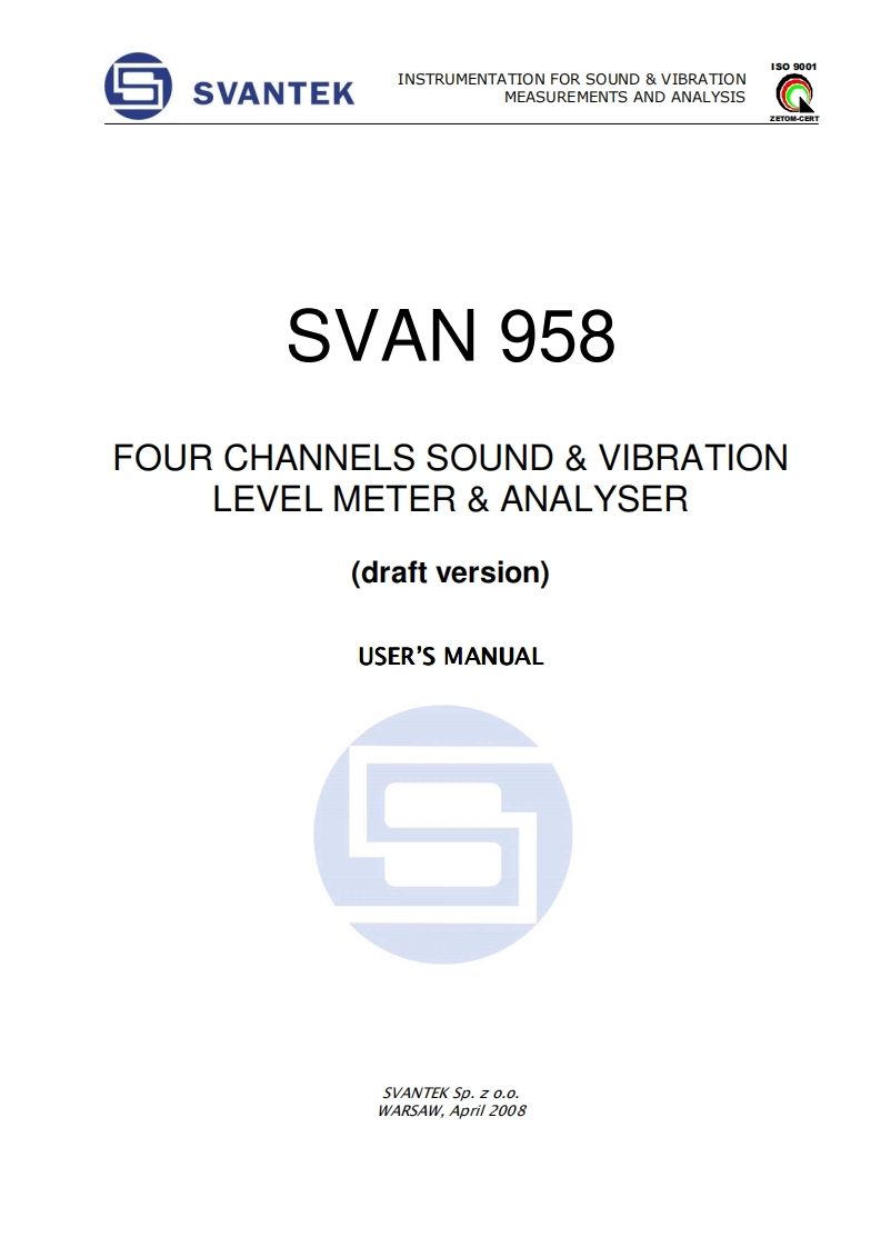 svan_958_操作说明书手册1