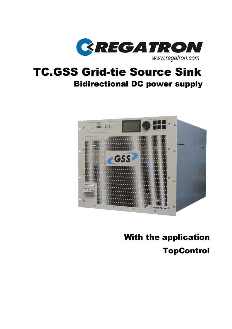 tc.gss-series-用户操作说明书手册