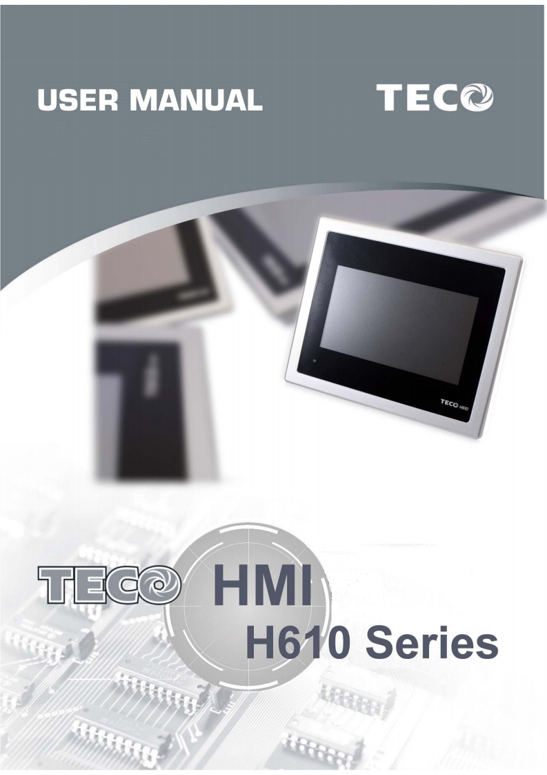 teco-hmi-h610-操作说明书手册-en