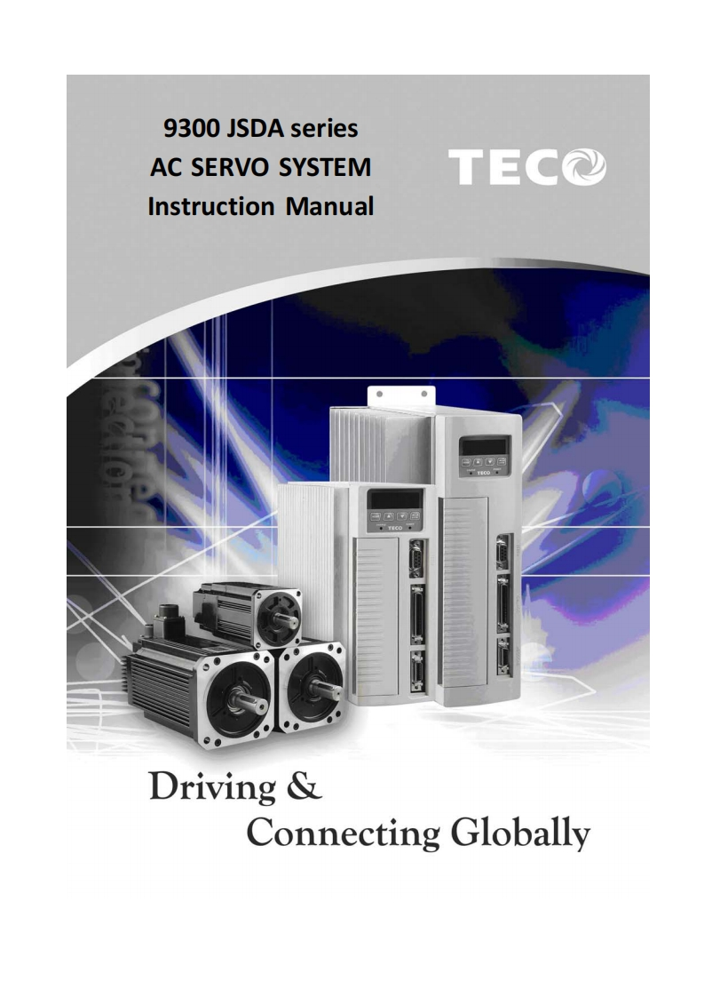 teco-servo-jsda-操作说明书手册-en