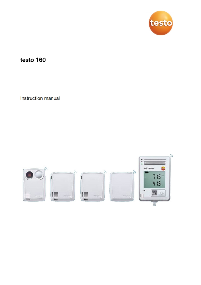 testo-160-用户操作说明书手册