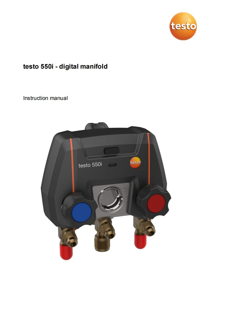 testo-550i-用户操作说明书手册-EN-US