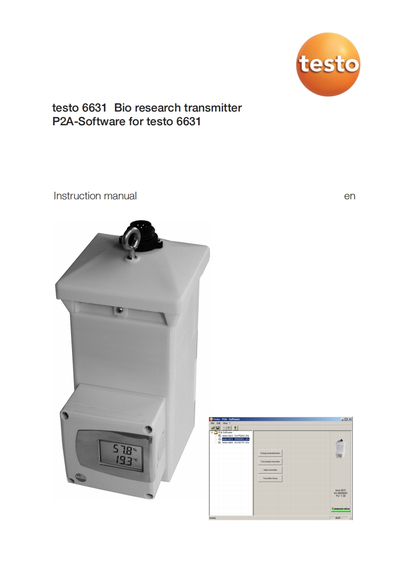testo-6631-instruction-调试手册说明书指南