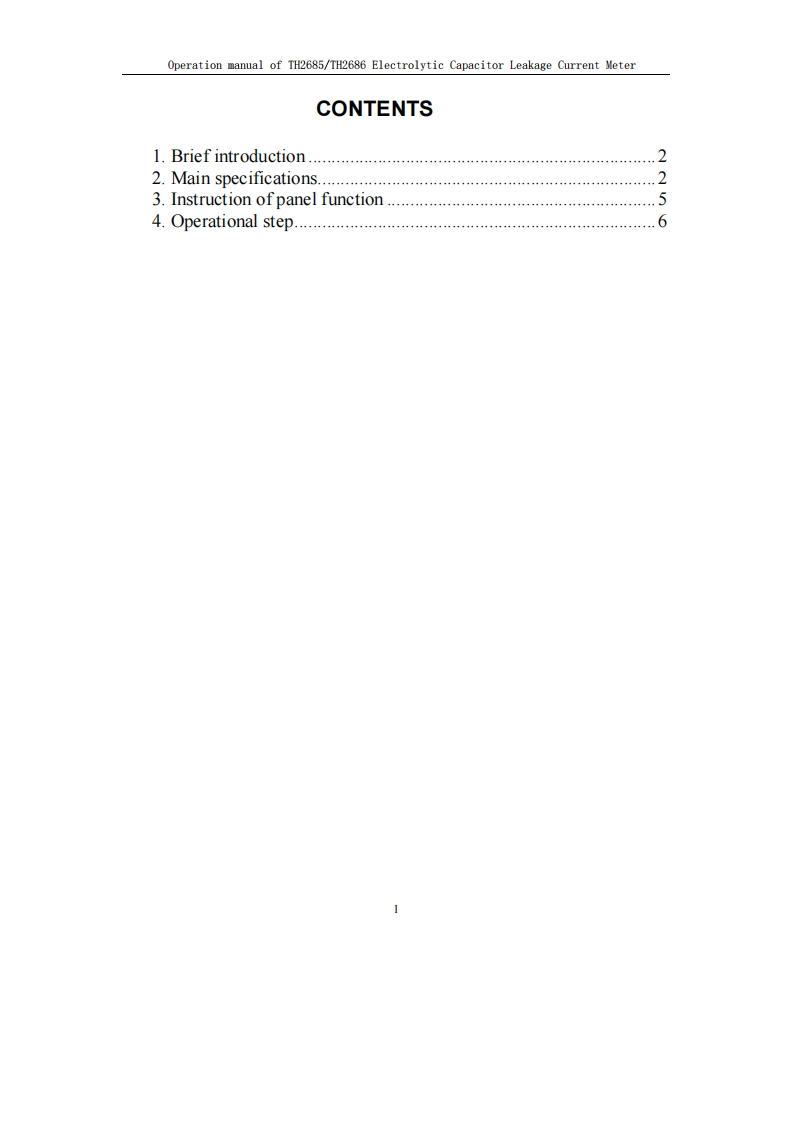 th2686-操作说明书手册