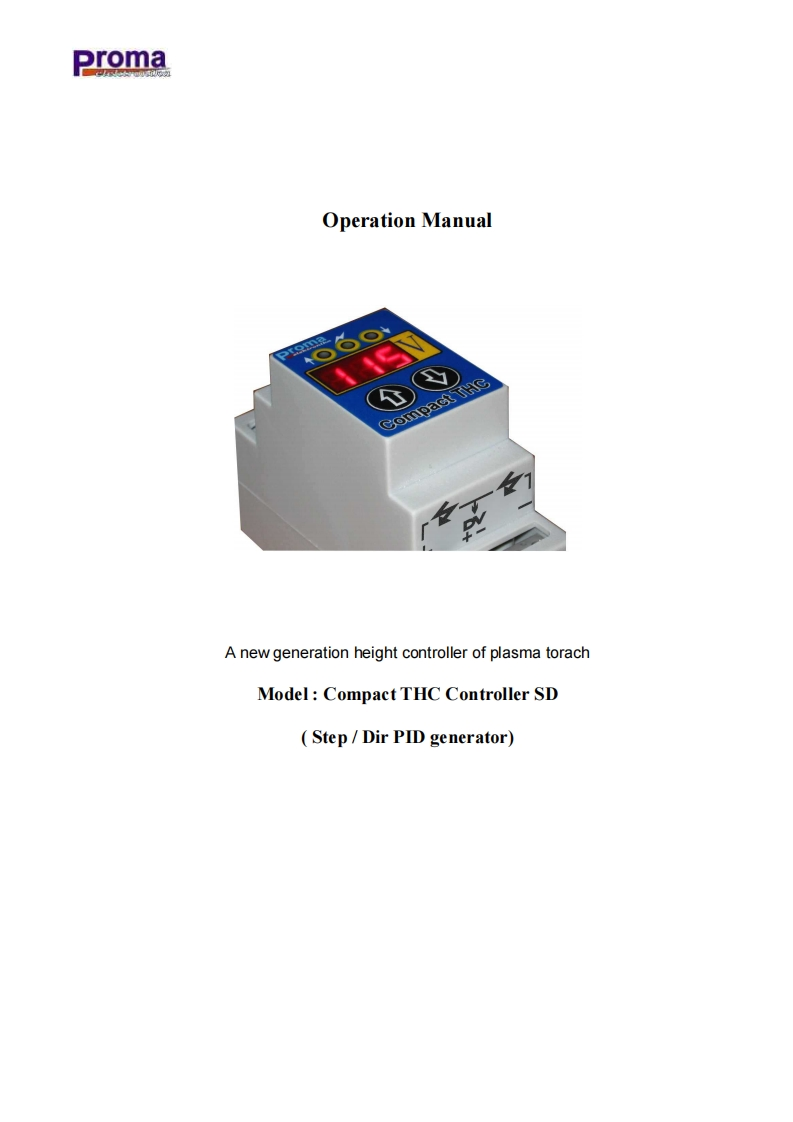 thcsd_en安装调试说明书手册