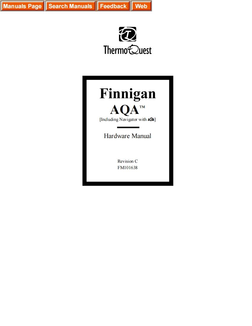 thermo-finnigan-aqa-lcms_硬件安装调试说明书手册