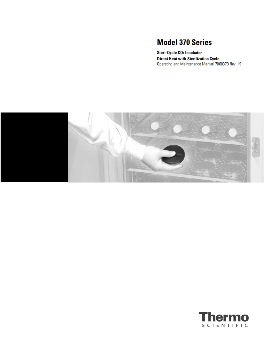 thermo-forma-steri-cycle-co2-incubator-370-series_operating-maintenance-操作说明书手册