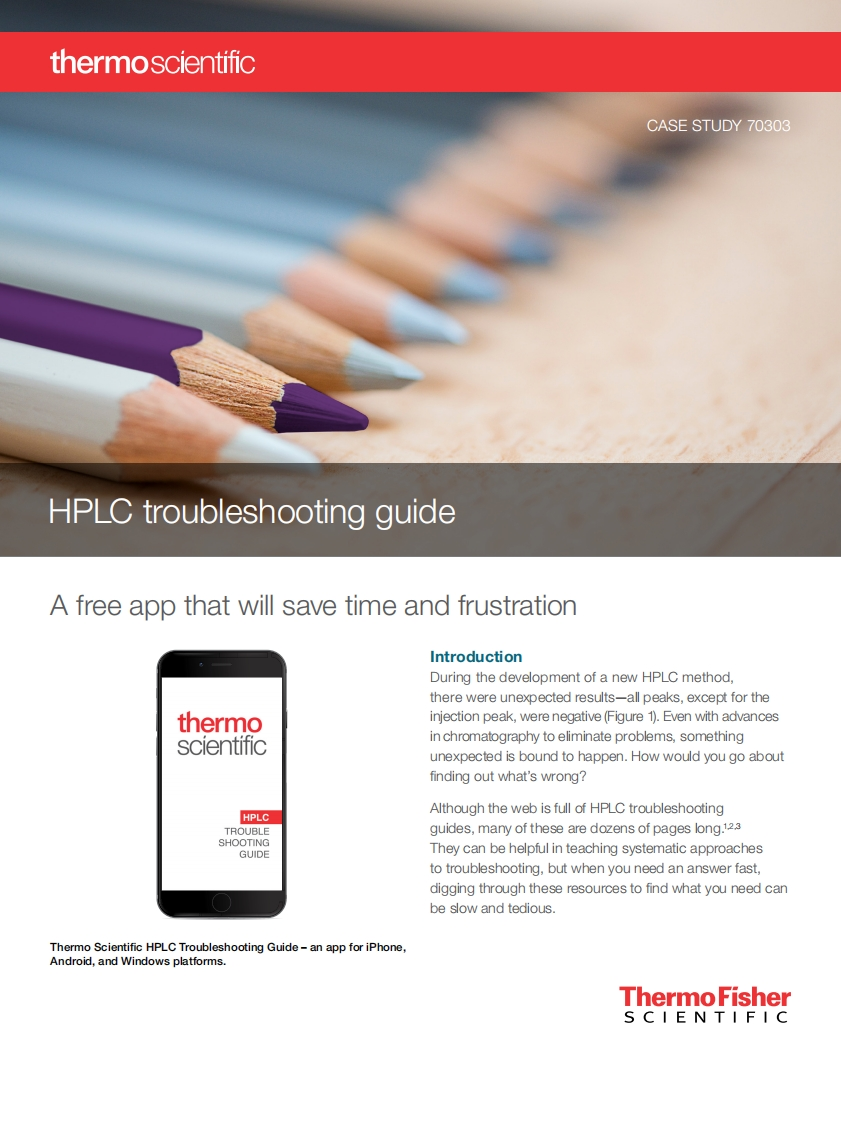 thermo-hplc-故障处理说明书手册-free-app-info_brochure
