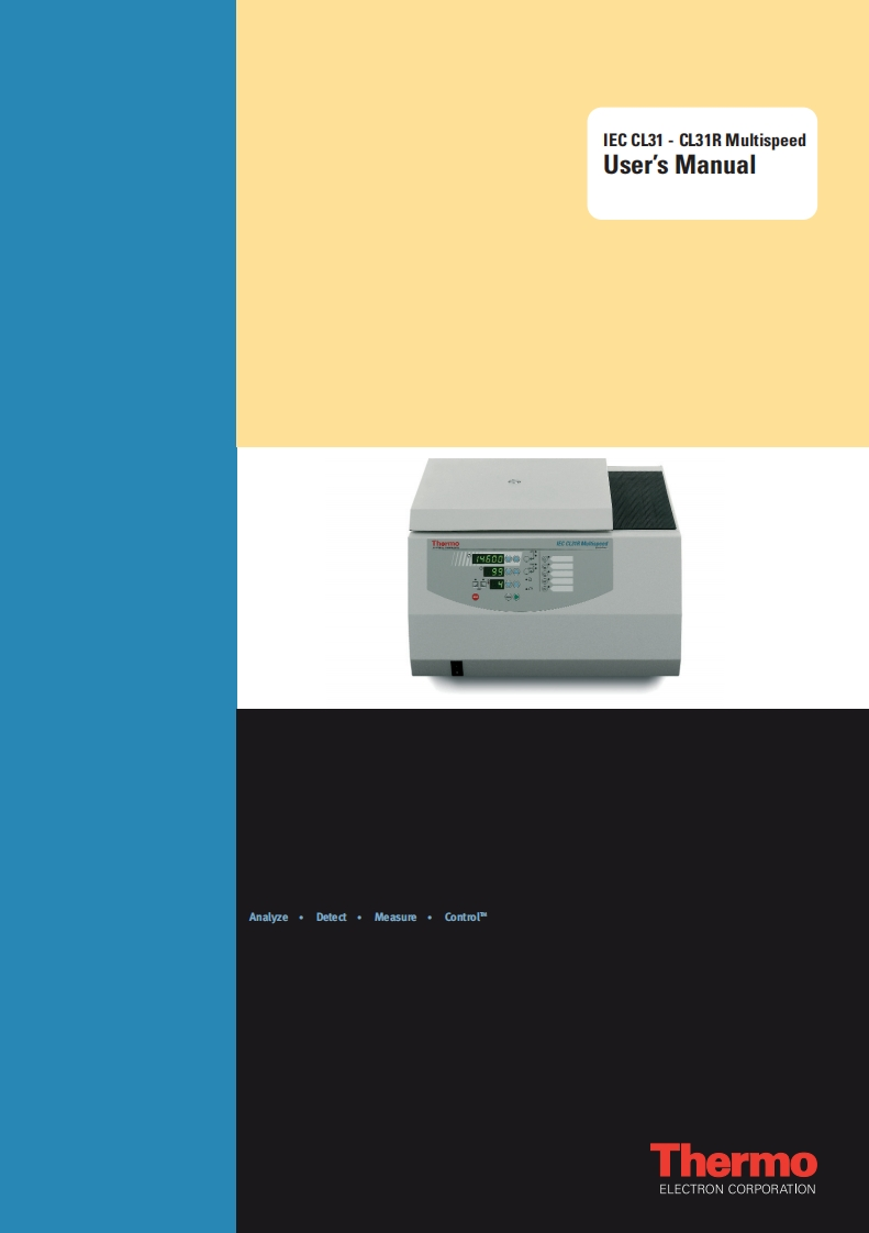 thermo-iec-cl31r-multispeed-centrifuge_操作说明书手册