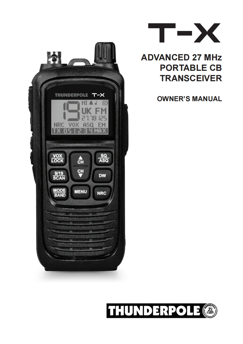 thunderpole-t-x-manual
