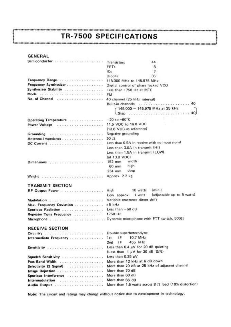 tr7500_使用说明书手册(eu)