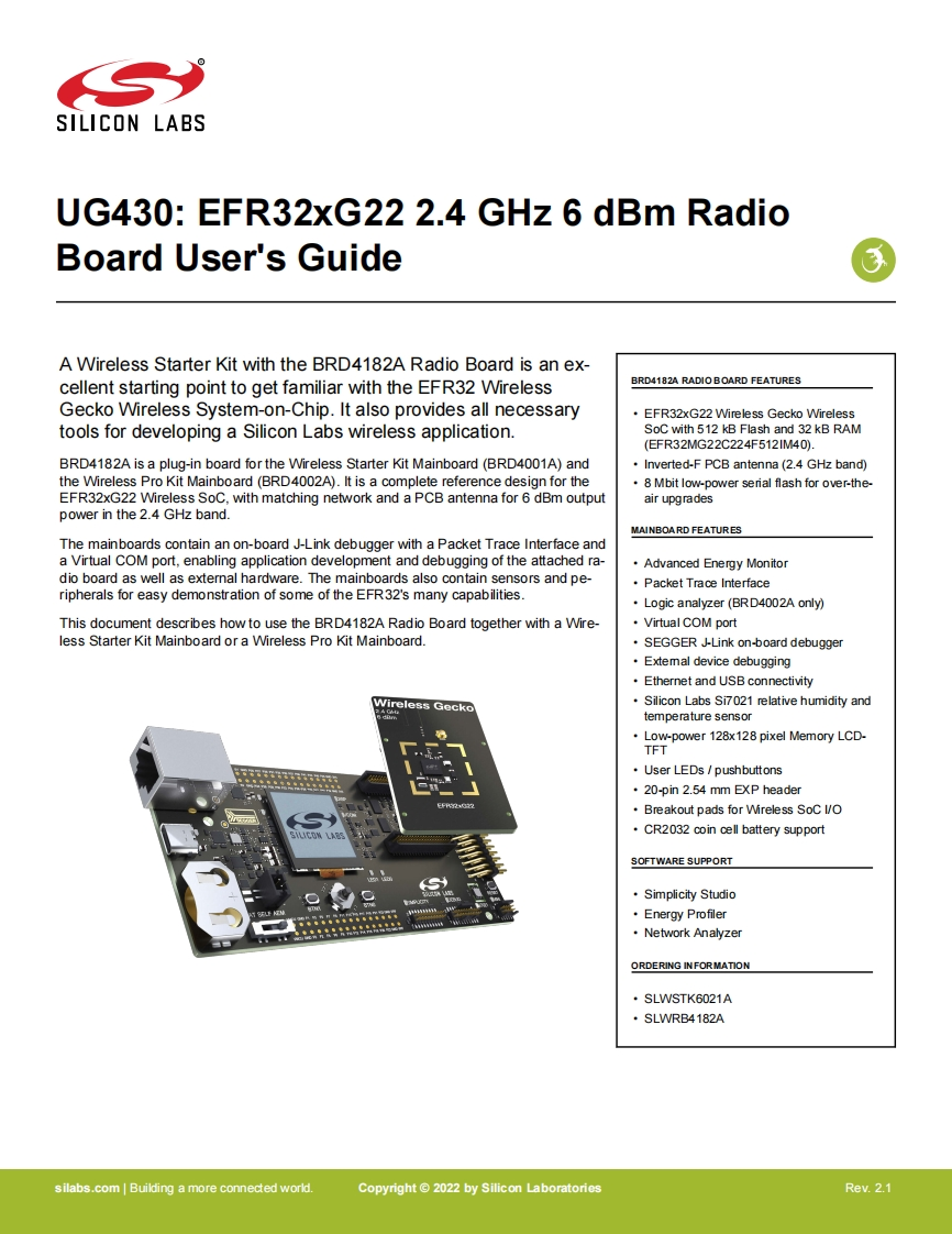 ug430-brd4182a-用户操作编程说明书手册