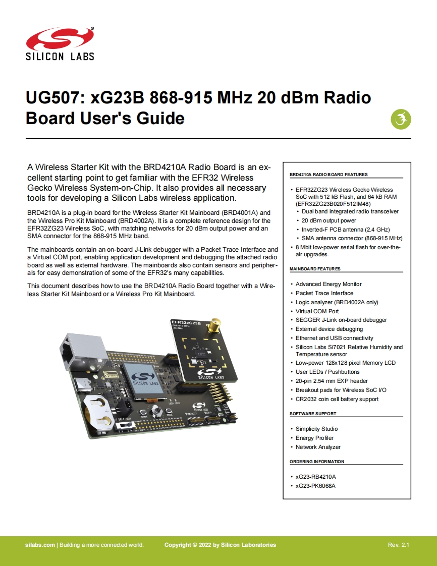 ug507-brd4210a-用户操作编程说明书手册