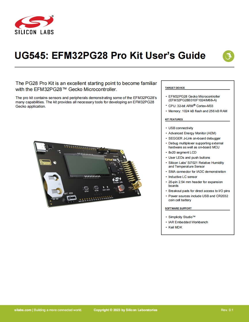 ug545-efm32pg28-brd2506a-用户操作编程说明书手册