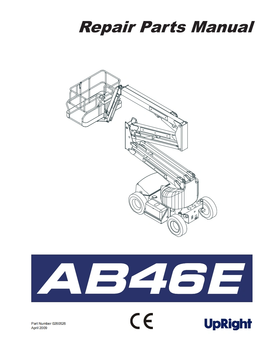 upright-ab46e_sn_10000-010499维修与零部件说明书手册