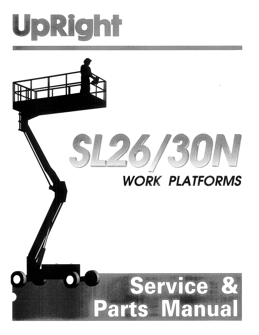 upright-sl26n_sl30n__electric_and_bieenergy_sn_9600after维修与零部件说明书手册