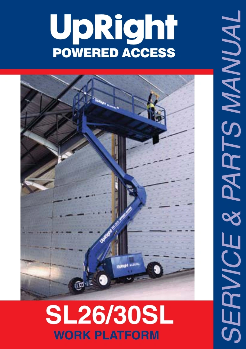 upright-sl26sl_sl30sl_sn_50001after维修与零部件说明书手册