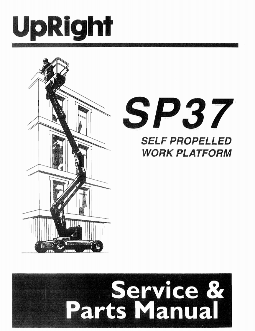 upright-sp37_sn_1001after维修与零部件说明书手册