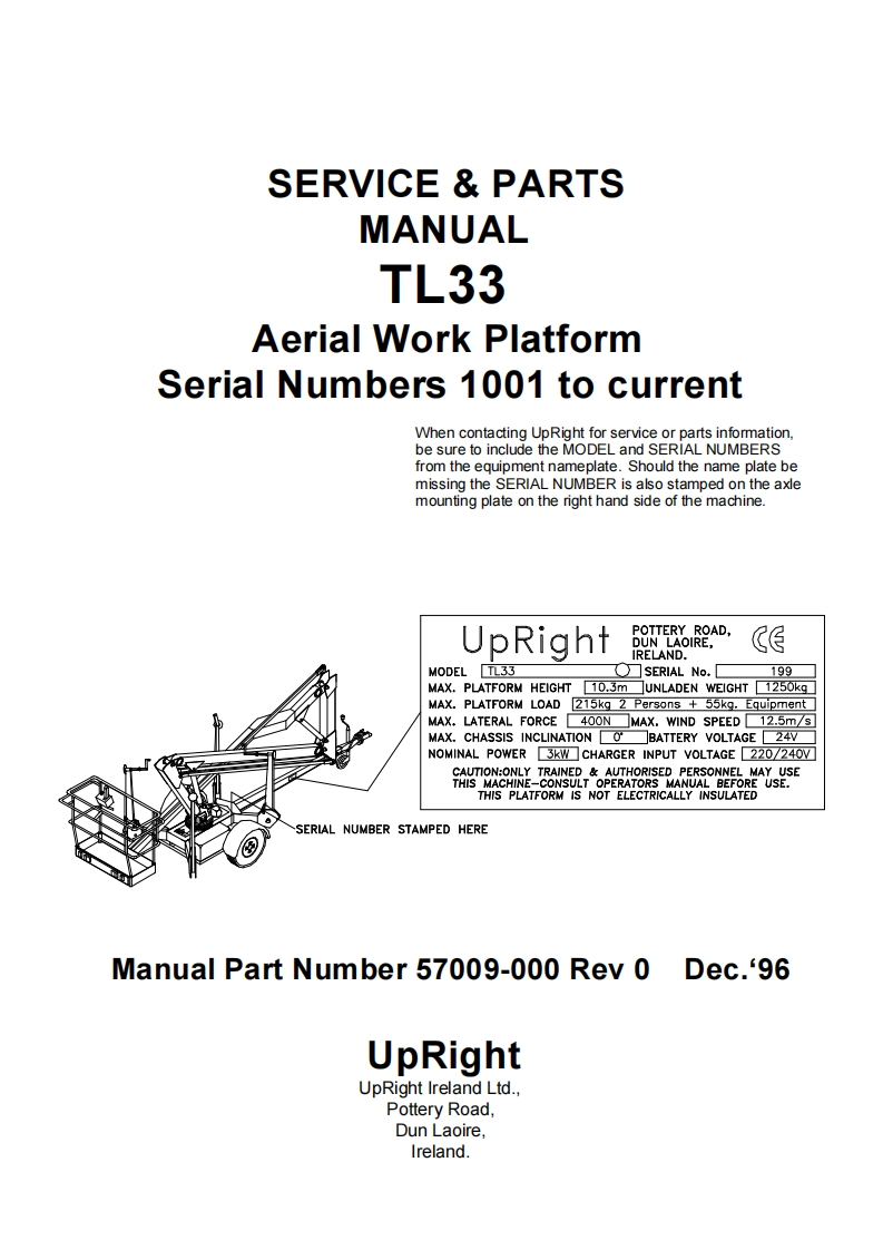 upright-tl33_sn_1001after维修与零部件说明书手册新质力文库 - 聚焦新质生产力发展的数字化知识库_行业洞察 / 理论成果 / 实践指南免费下载新质力文库