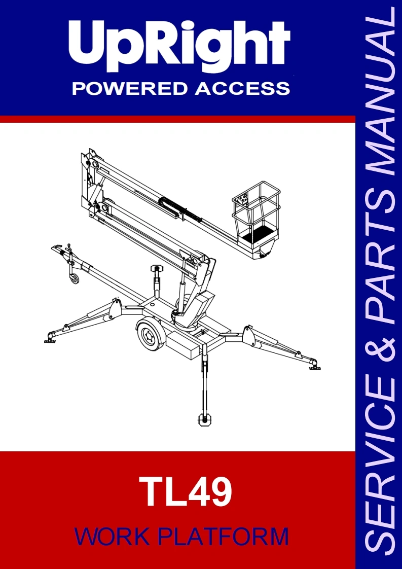upright-tl49_sn_1001after维修与零部件说明书手册