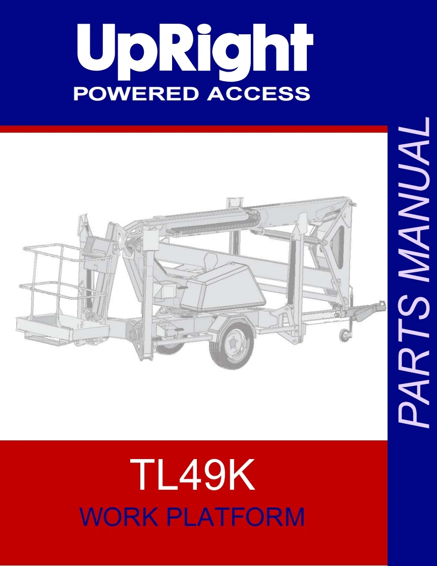 upright-tl49k_sn_8000after维修与零部件说明书手册