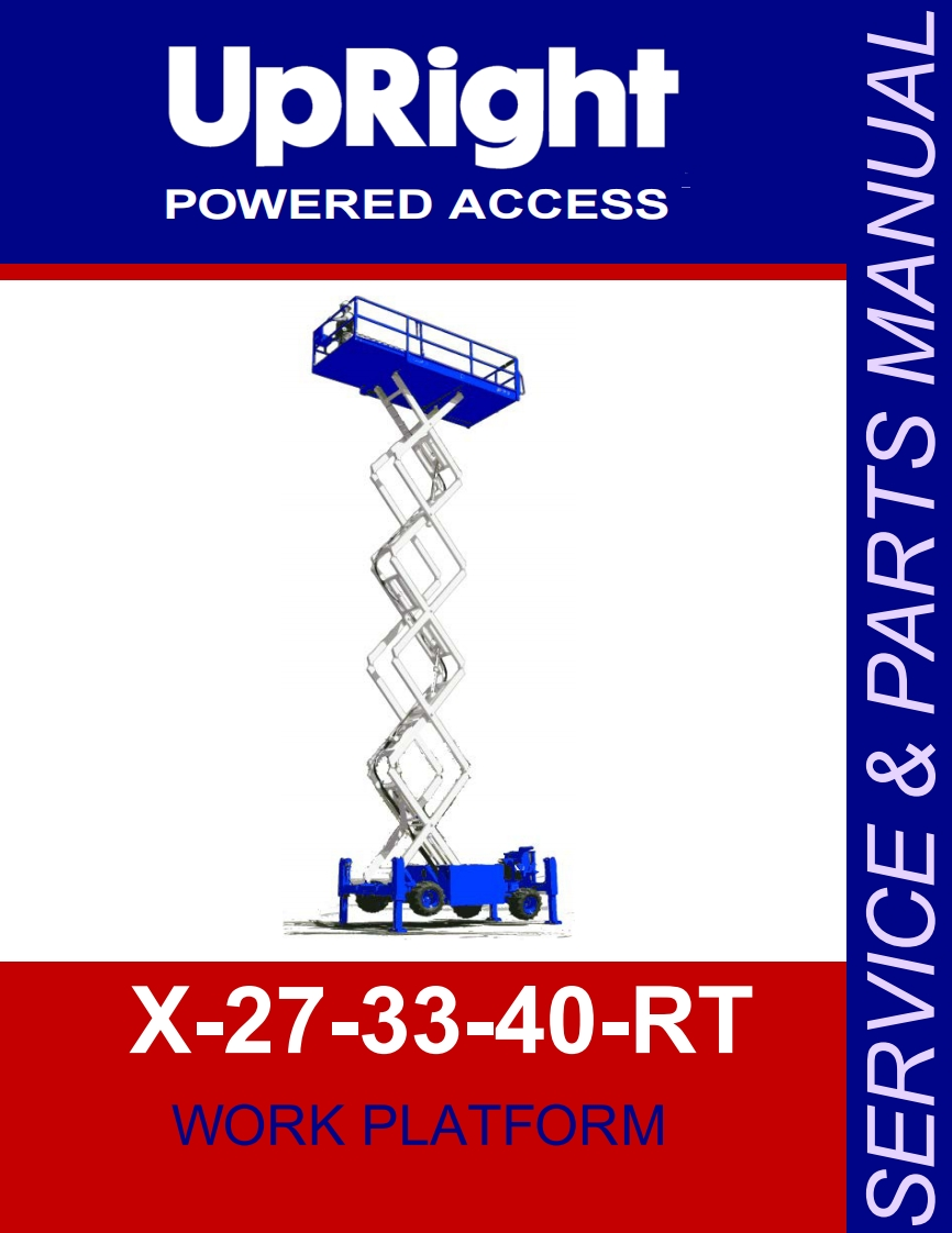 upright-xrt27_xrt33__xrt40_sn_70810after维修与零部件说明书手册