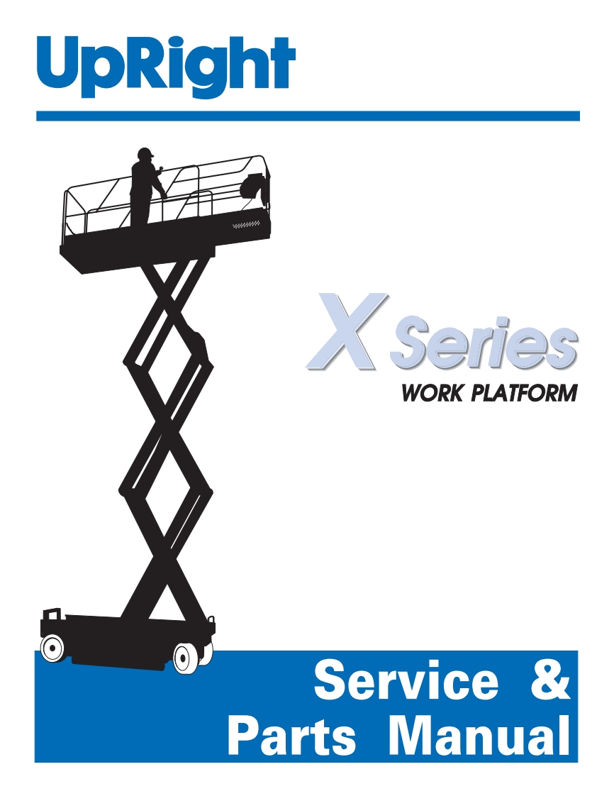 upright-xseries_sn_6013-15019维修与零部件说明书手册