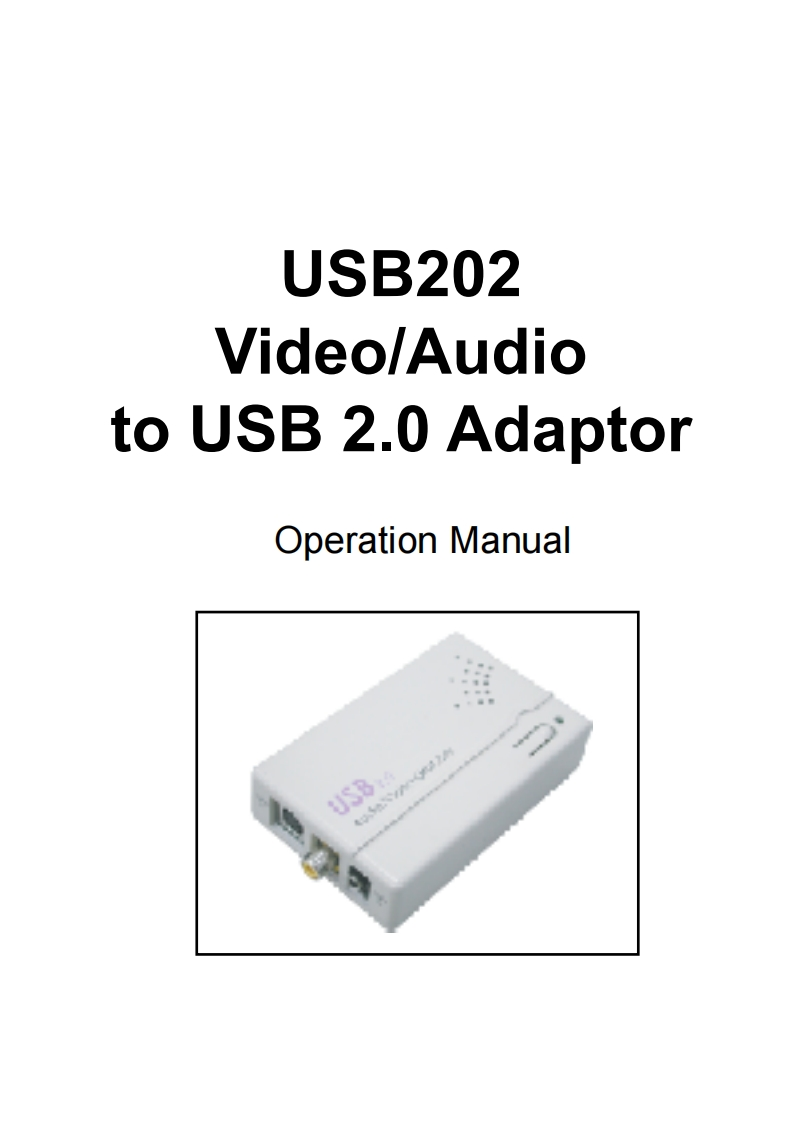 usb202操作说明书手册