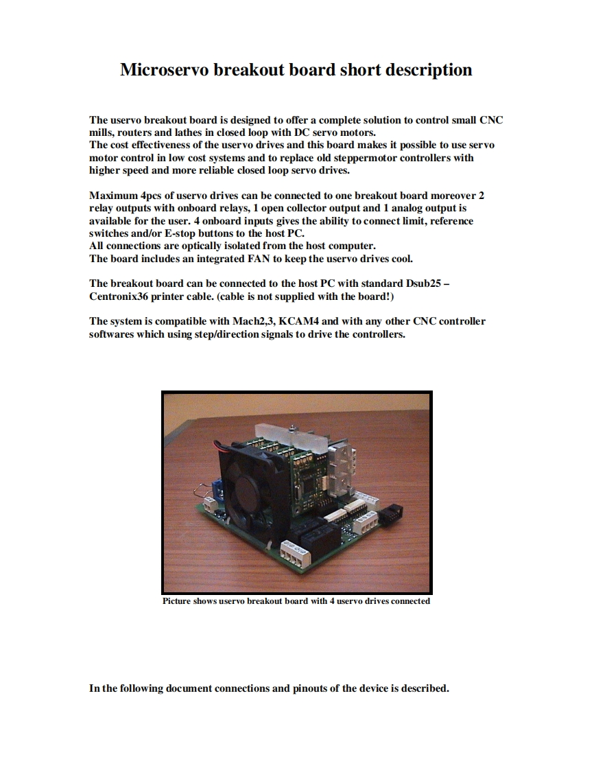 uservo_breakout_manual安装调试说明书手册