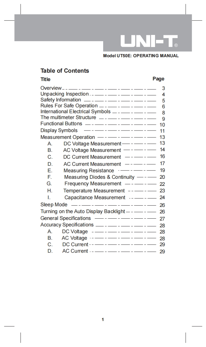 ut50e-操作说明书手册4
