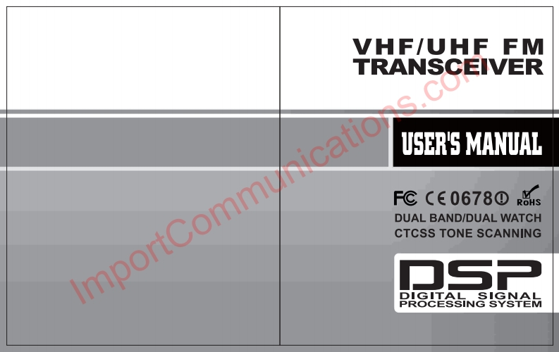 uv5r操作说明书手册