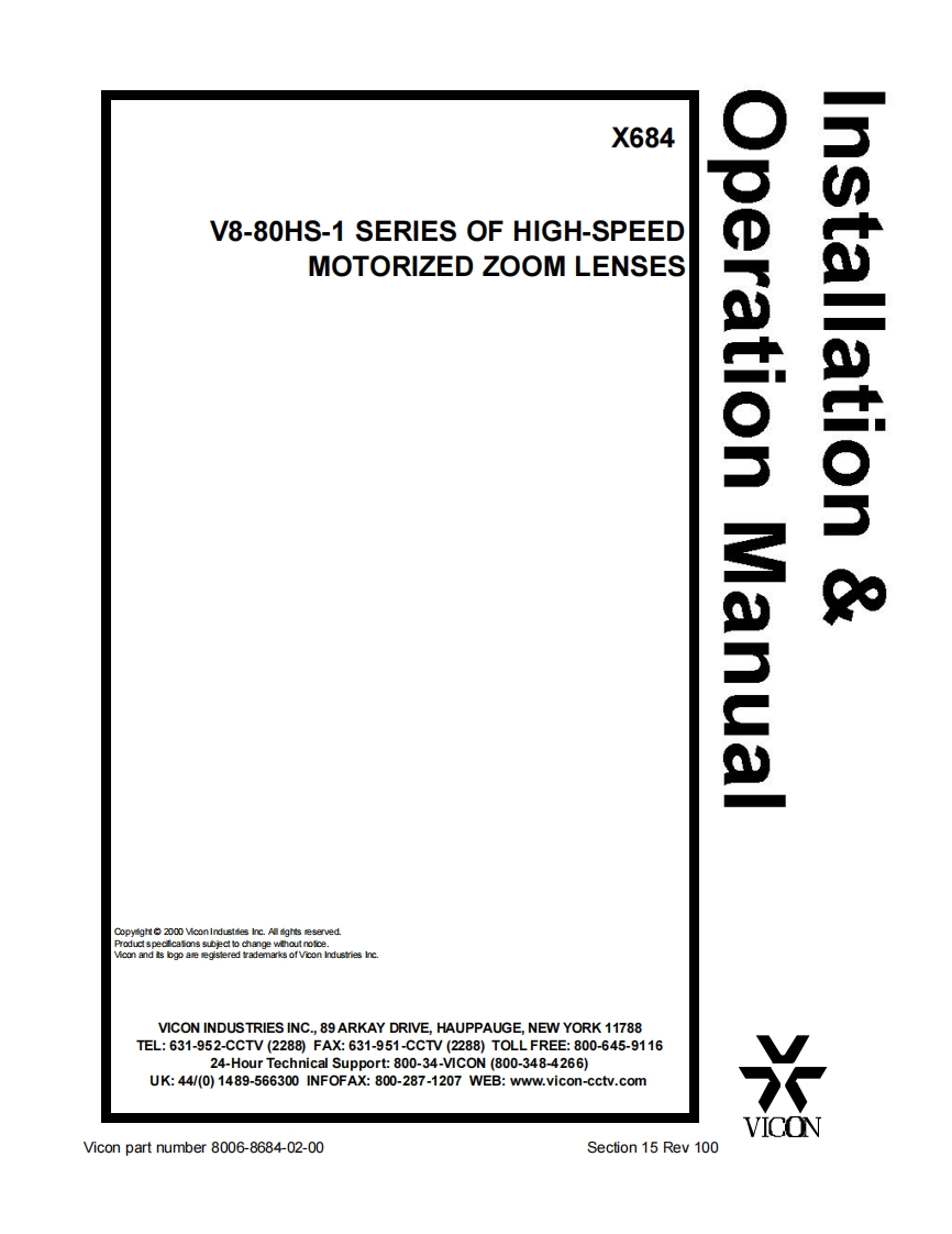 v8-80_series_user_manual操作说明书手册