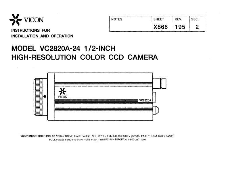vc2820a_user_manual操作说明书手册