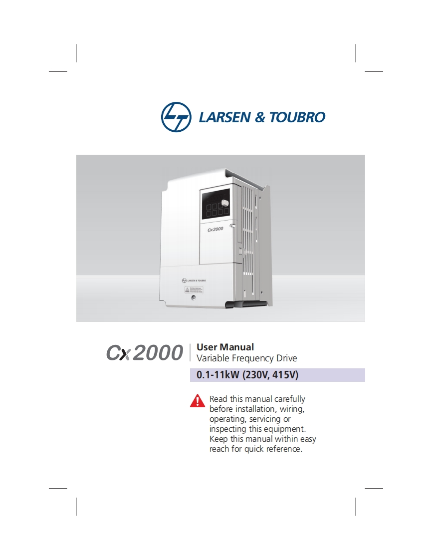 vfd-cx2000-manual安装说明书手册