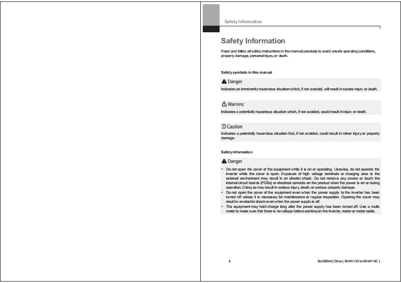 vfd-sx2000-manual安装说明书手册