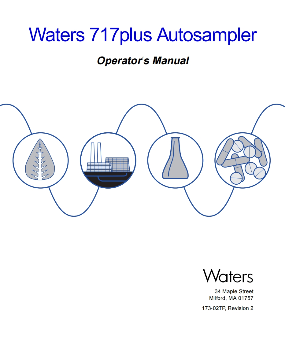 waters-717-plus-autosampler_操作说明书手册
