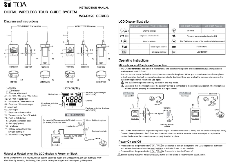 wg-d120-digital-wireless-guide-system-使用说明书手册