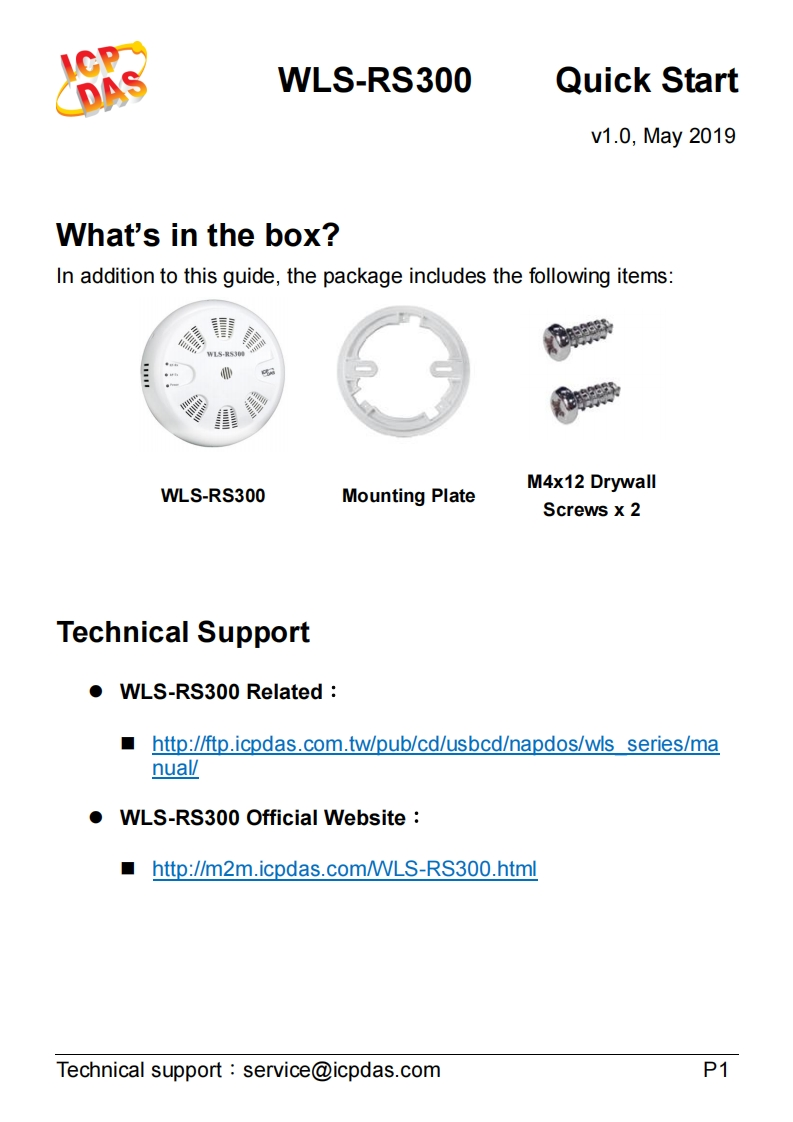 wls-rs300_用户使用说明书手册_英语_v1.0