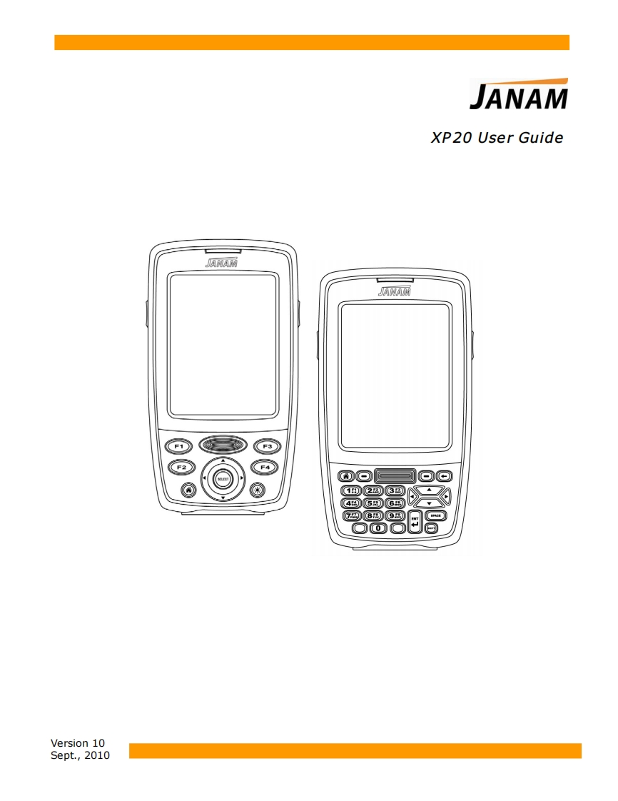 xp20_user_manual操作说明书手册