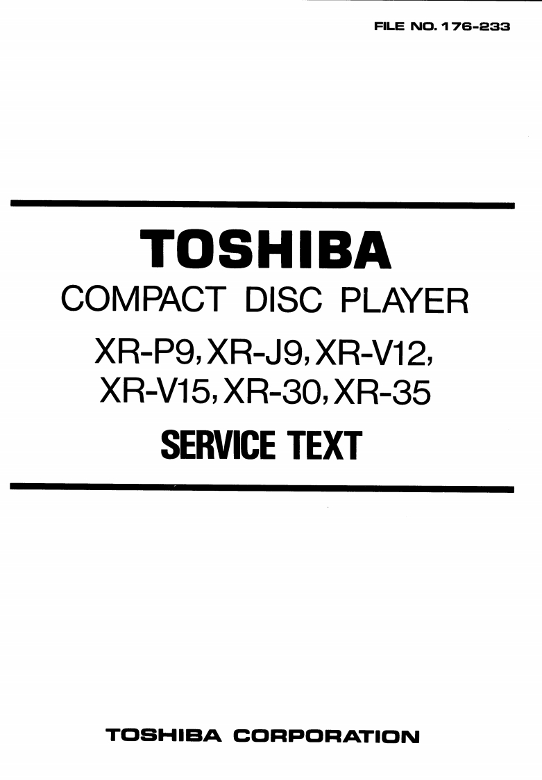 xrp9-service-manual维修手册